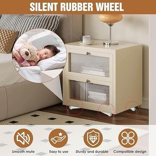 4 Pcs Small Caster Wheel cs2856-ri