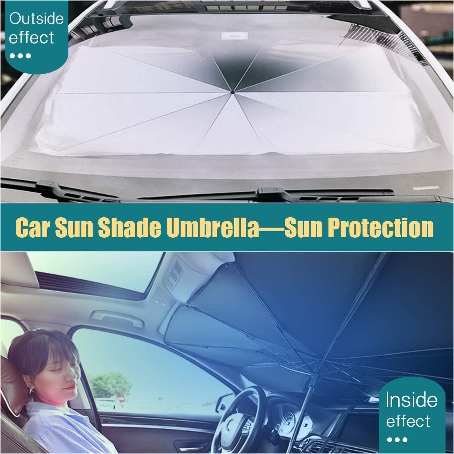 Car Windshield Sun Shade Umbrella� cs2856-ri