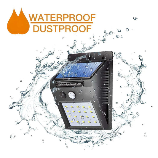 Security Light- 20 LED Bright Outdoor Security Lights with Motion Sensor cs2856-ri