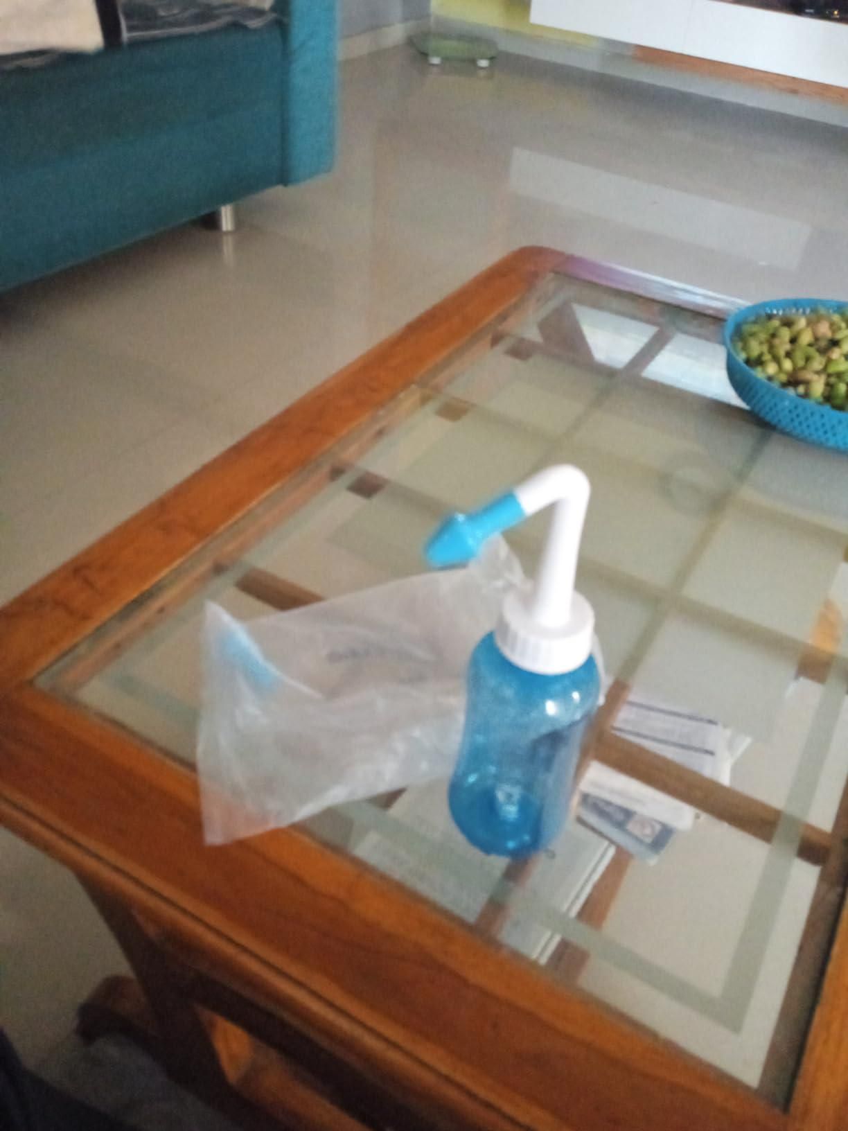 Neti Pot for Sinus Cleaning | BPA-Free Nose Wash Cleaner for Adults & Kids cs2856-ri