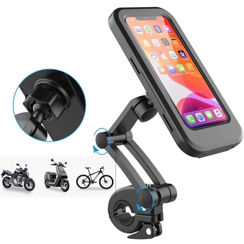 Universal 360 Rotation Bike Waterproof Cell Phone Holder. cs2856-ri