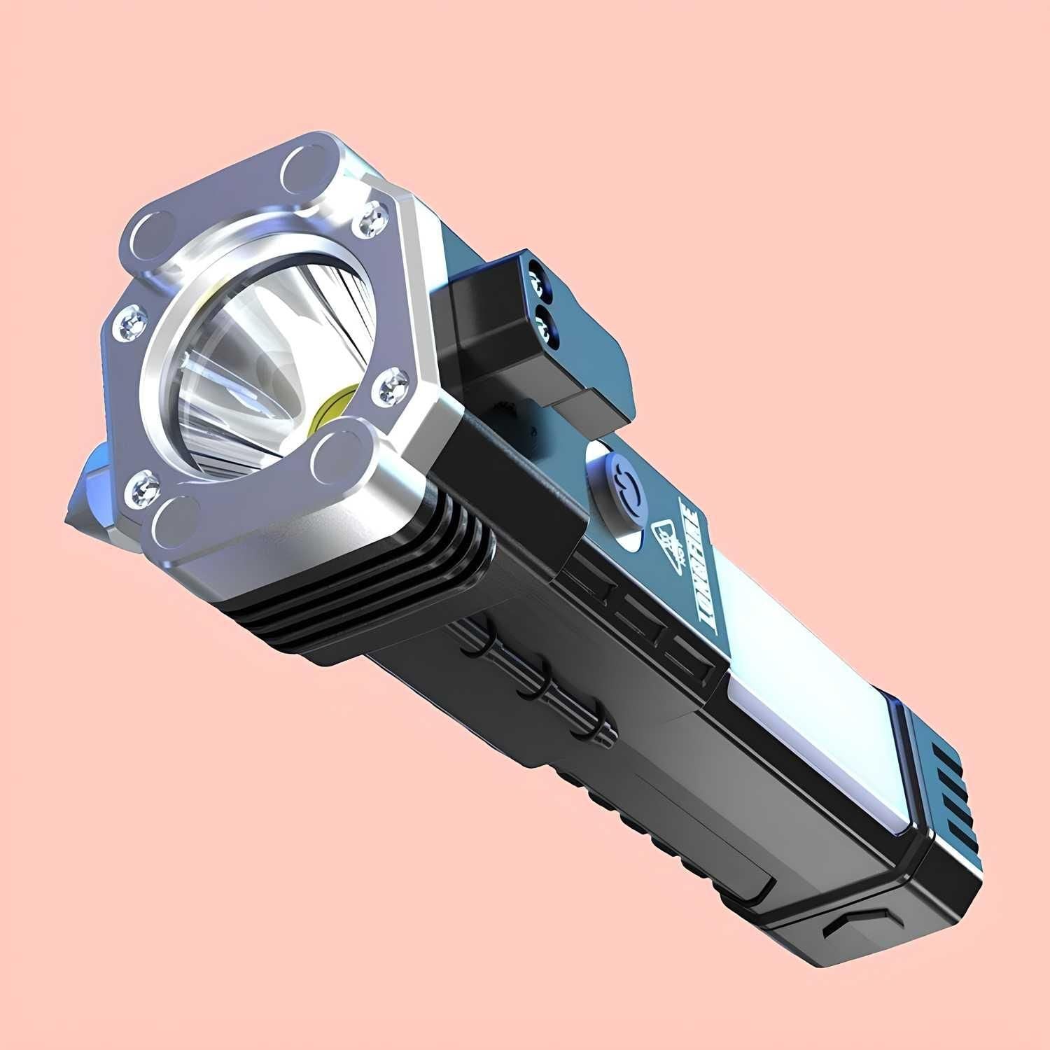 Portable Rechargeable Torch LED Flashlight cs2856-ri