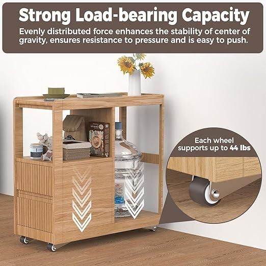 4 Pcs Small Caster Wheel cs2856-ri