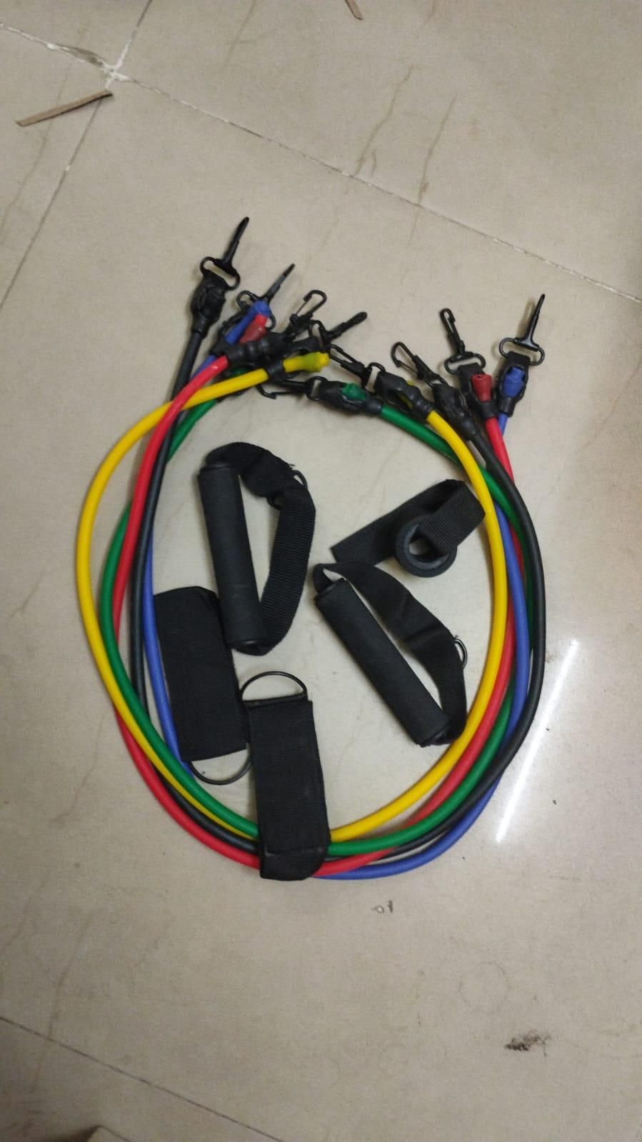 Resistance Band Set for Heavy Workout cs2856-ri