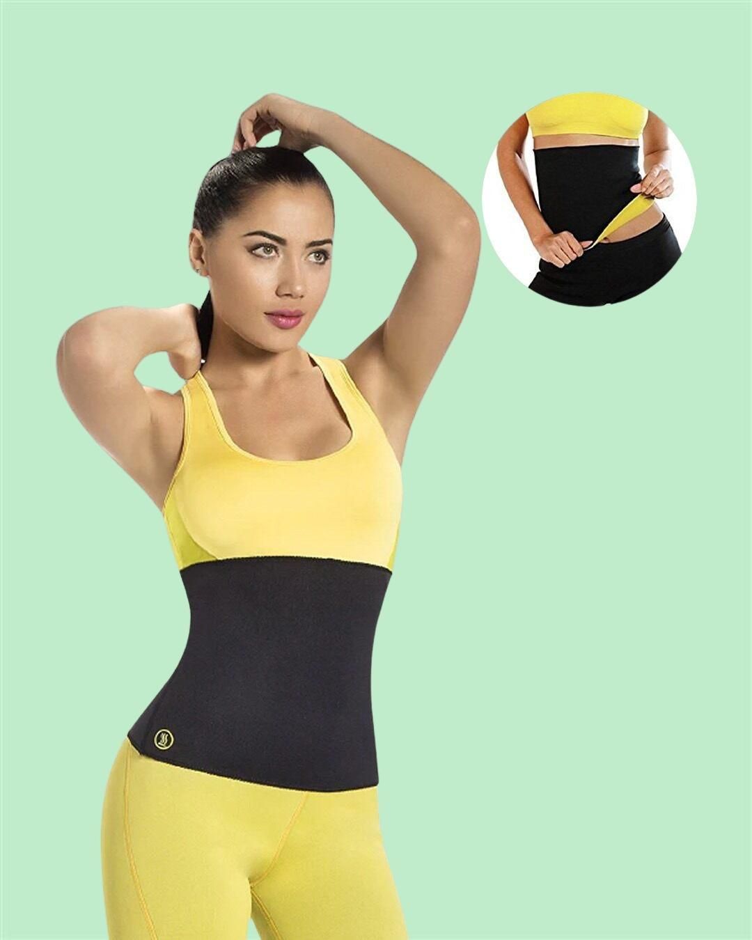 Sweat Belt - Hot Body Shaper Belly Fat Burner For Men & Women cs2856-ri