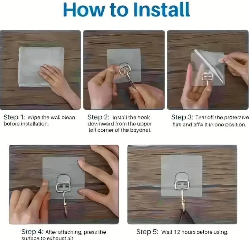 Golden Large Hooks for Hanging (Pack of 10) cs2856-ri