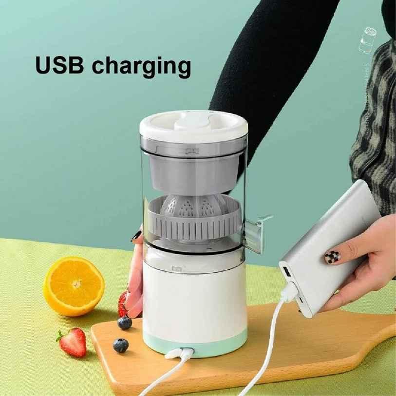 Portable USB Mini Electric Rechargeable Blender Fruit Fresh Juice Lemon Maker cs2856-ri