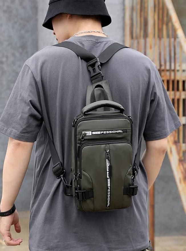 Sling Bag with USB Charging Port - SAMRIDHI SMART STORESAMRIDHI SMART STORE
