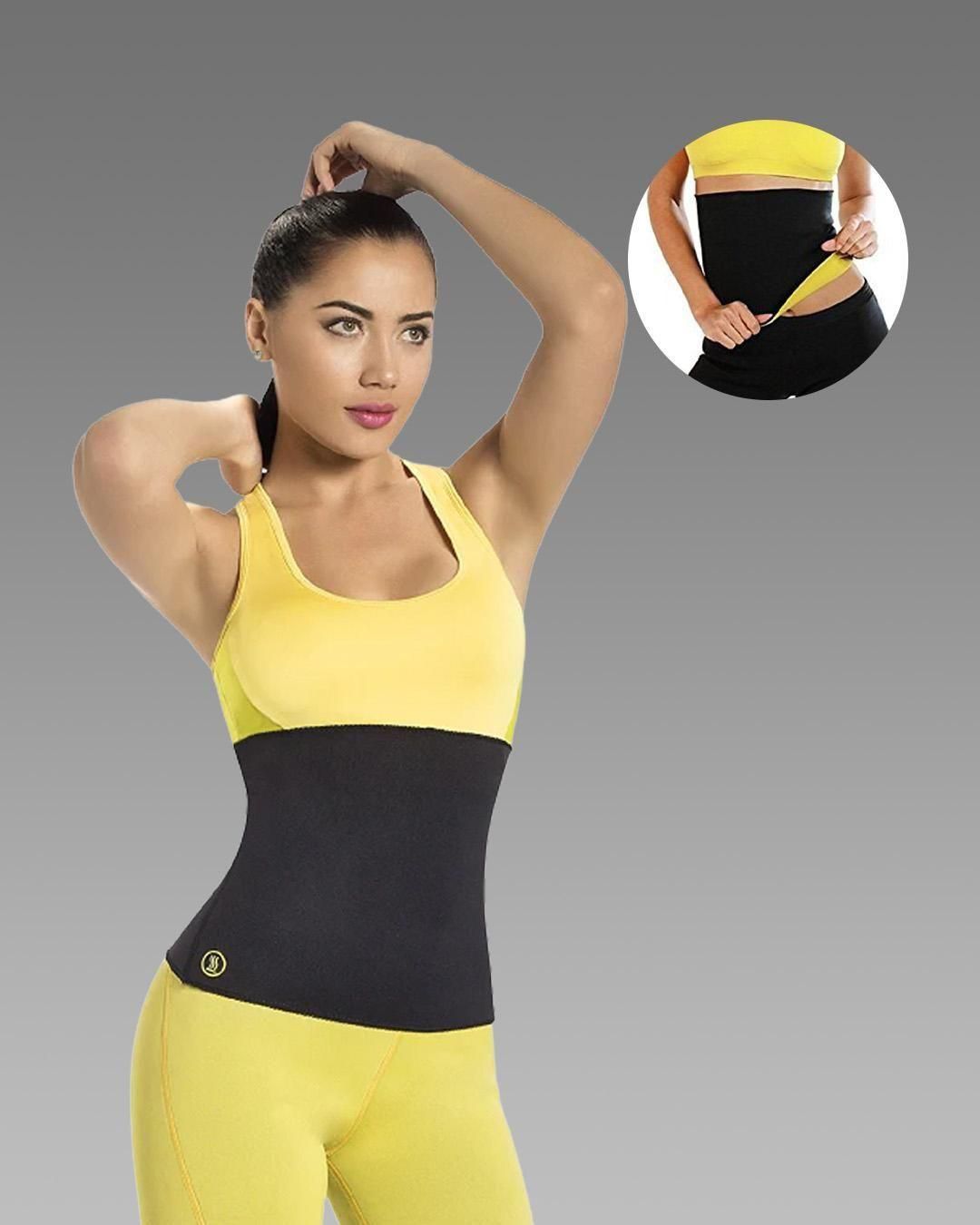 Sweat Belt - Hot Body Shaper Belly Fat Burner For Men & Women cs2856-ri
