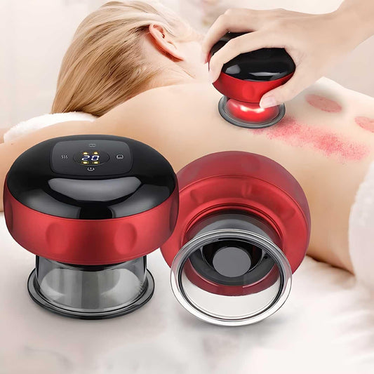 Electric Cupping Therapy Machine with 12 Level Temperature and Suction Cupping Therapy Machine cs2856-ri