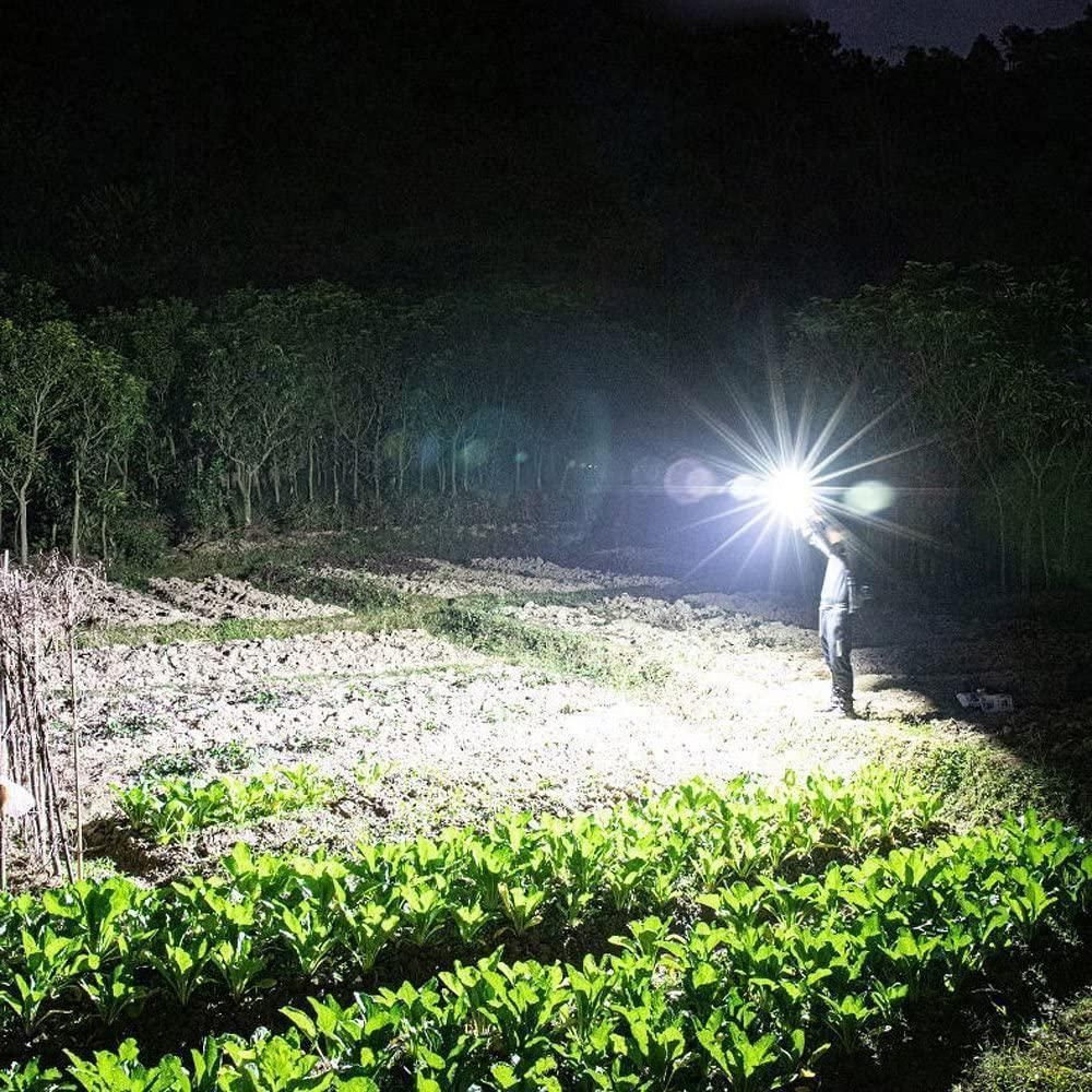 Portable Rechargeable Torch LED Flashlight cs2856-ri