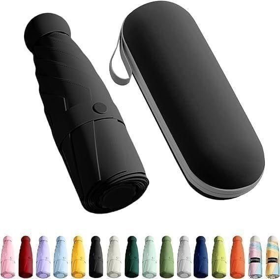 Mini Umbrella with Case for Men & Women (Manual Open) cs2856-ri