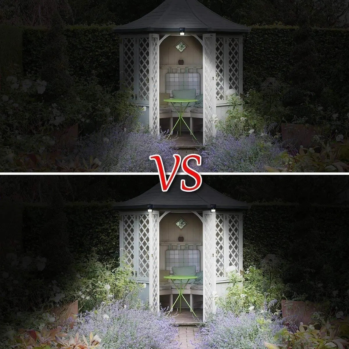 Security Light- 20 LED Bright Outdoor Security Lights with Motion Sensor cs2856-ri