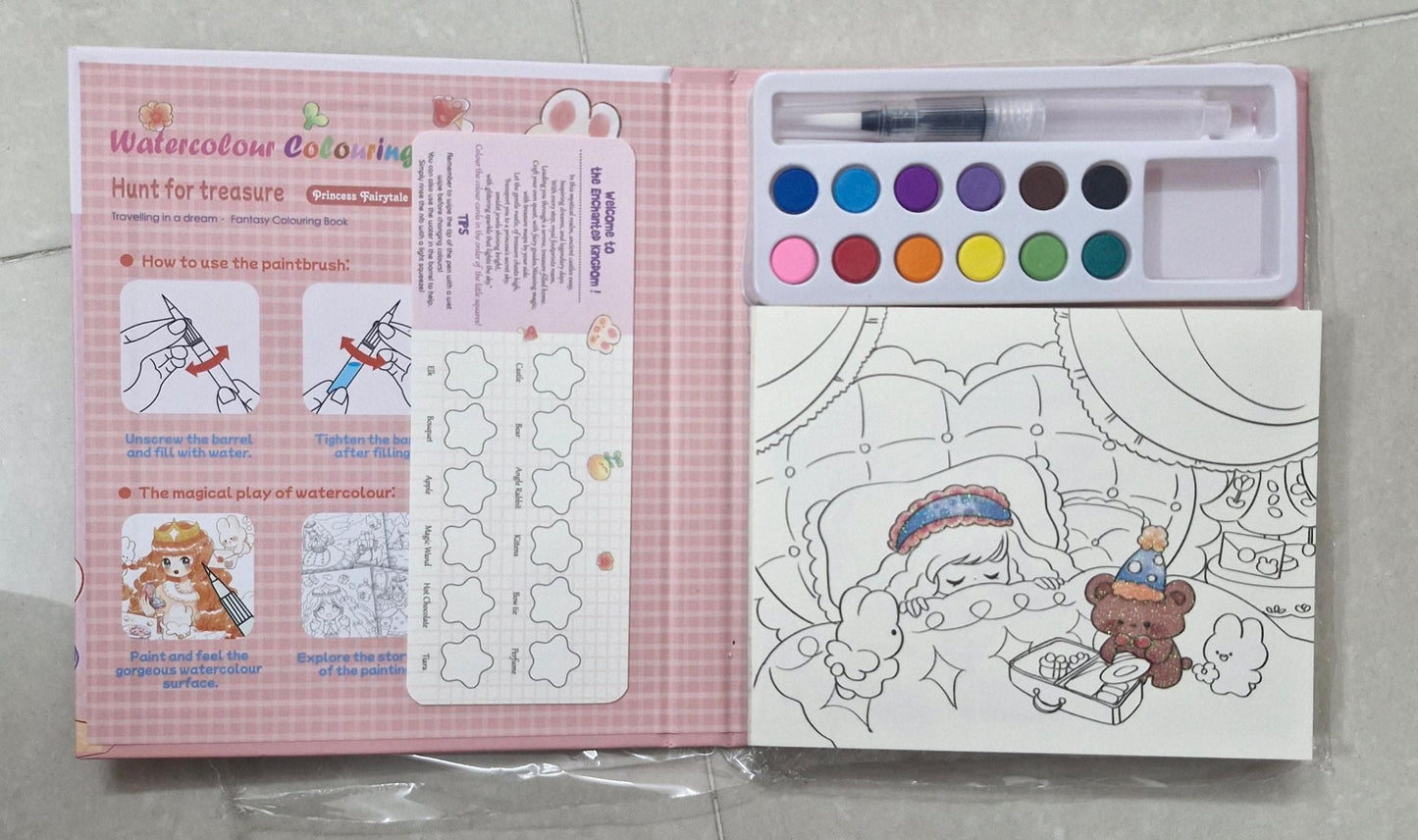 Cartoon Art Coloring Painting Set for Kid's cs2856-ri