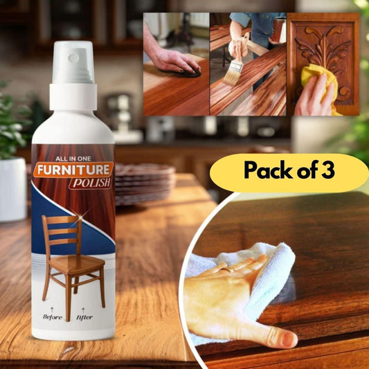 All In One Furniture Polish 450 grm Pack of 3 cs2856-ri