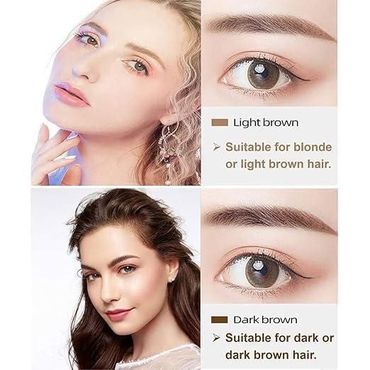 Waterproof 4 Points Microblading Eyebrow Pen with a Micro-Fork Tip Applicator (Pack of 2) cs2856-ri