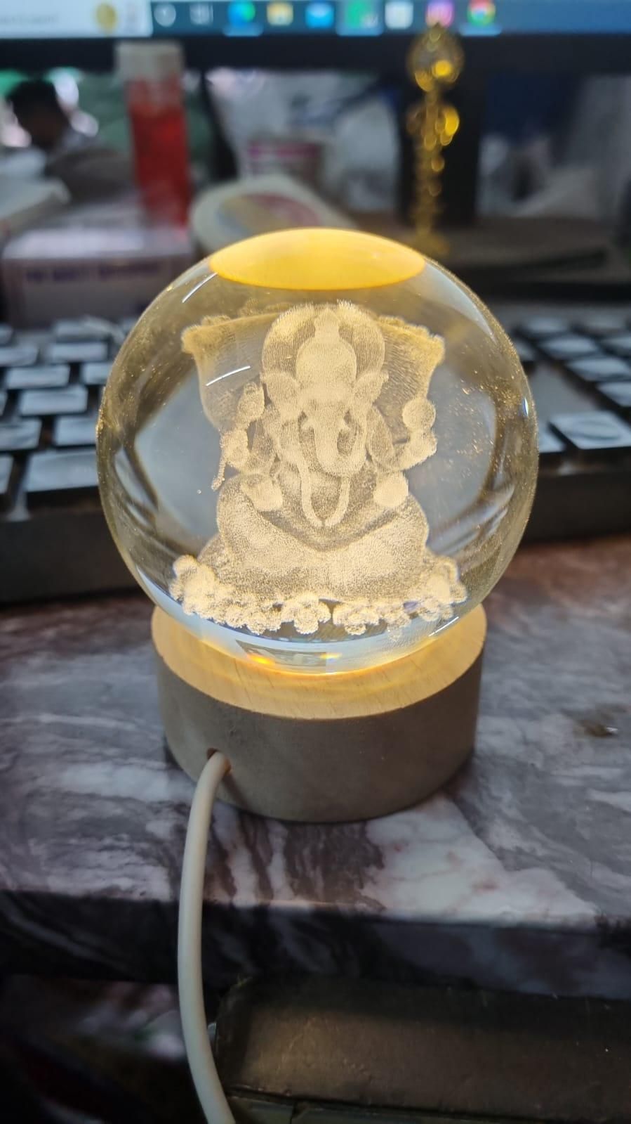 Ganesh Crystal LED Lamp cs2856-ri