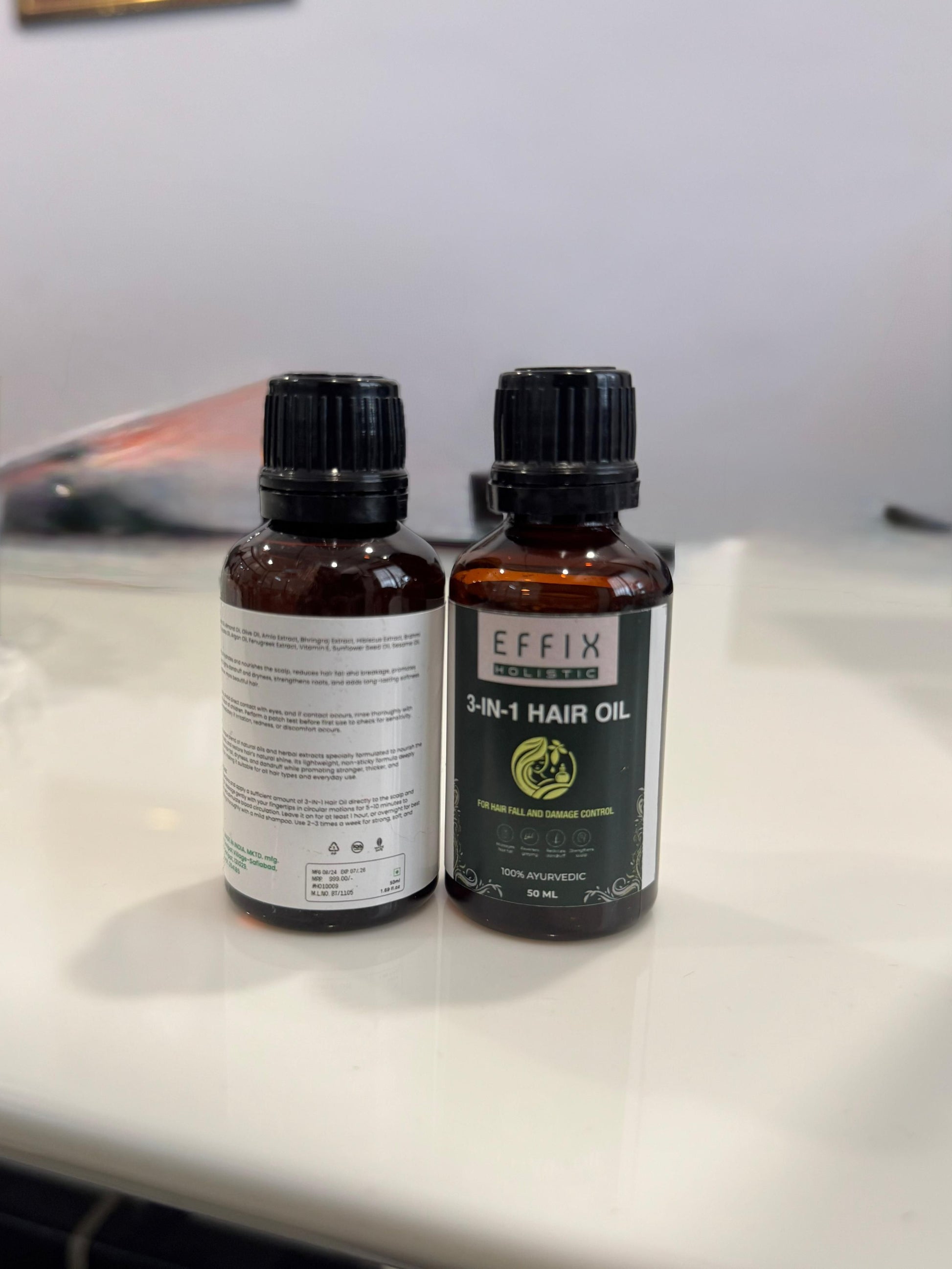 3 in 1 Hair Oil - 50ML (Pack of 2) cs2856-ri