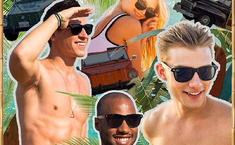 Men's wayfarer Sunglasses cs2856-ri