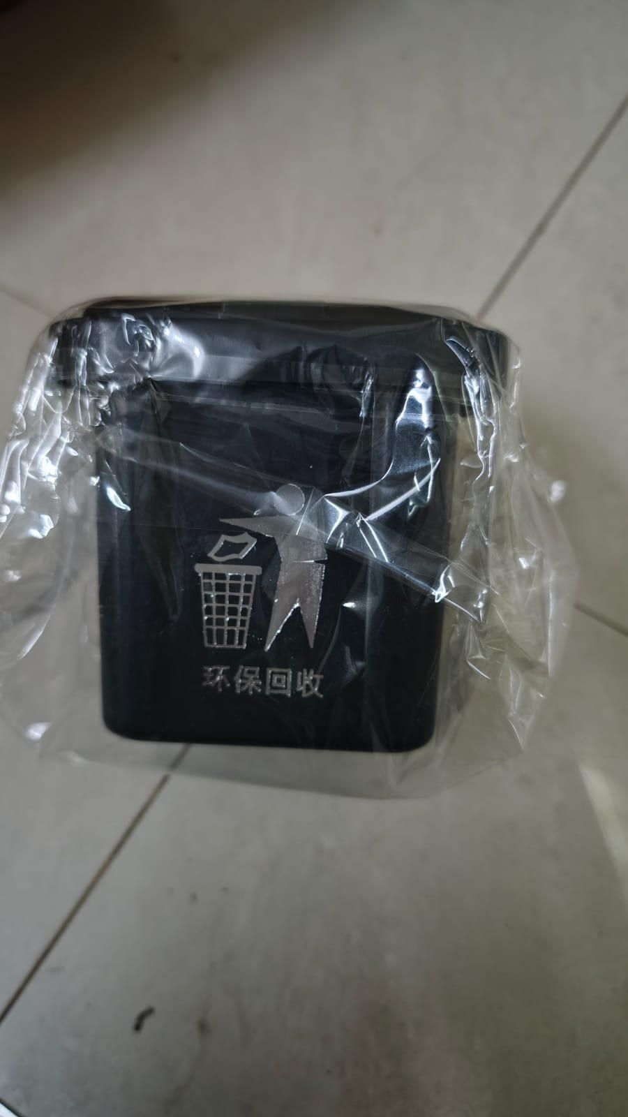 Stainless Steel Multipurpose Use Mini Dustbin & Ashtray cs2856-ri