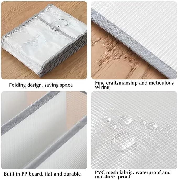 Hanging Closet Foldable Organizer 6 Slots cs2856-ri