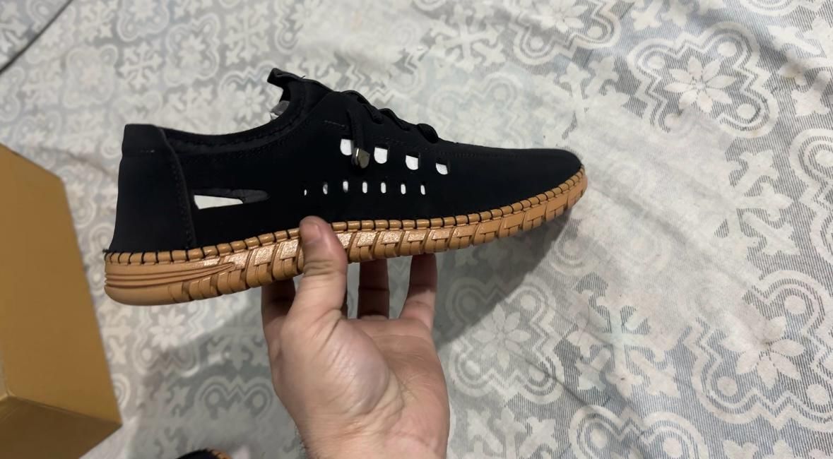 Men's Stylish Laser Cut Tan Casual Shoes cs2856-ri