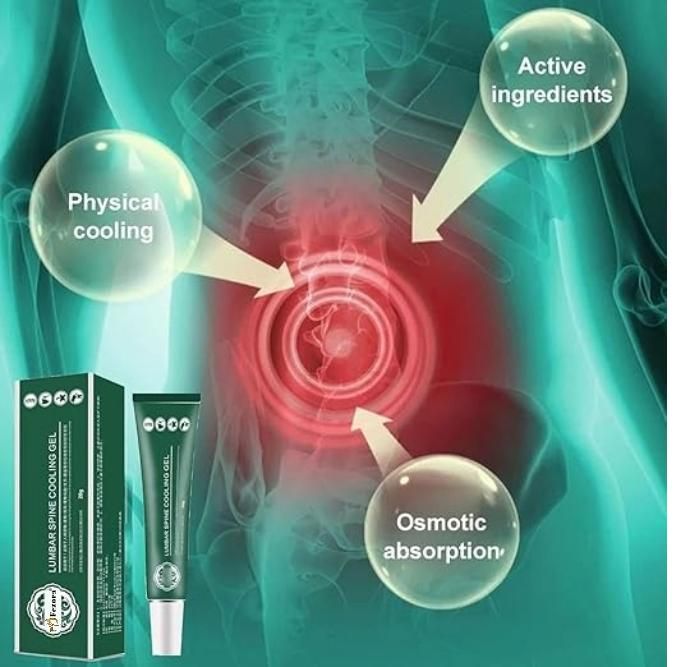 Lumbar Spine Cooling Gel 40g Pack of 2 cs2856-ri