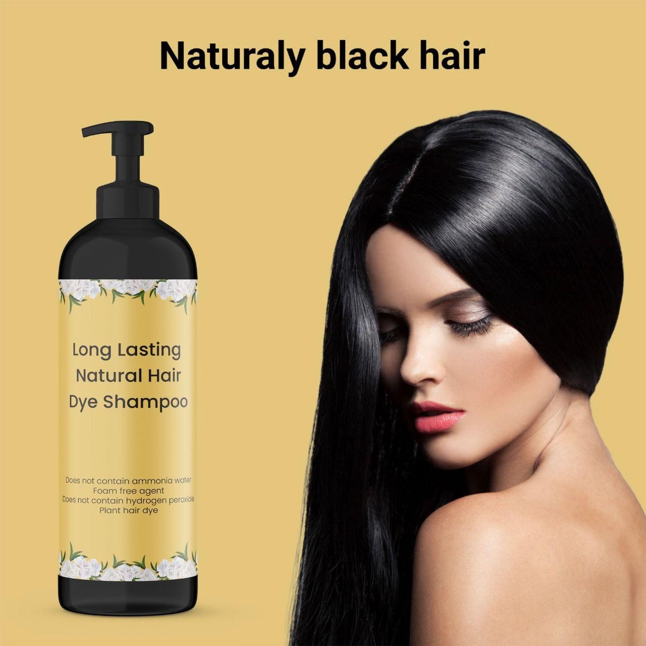Long Lasting Natural Hair Dye Shampoo 100ML (Pack of 2) cs2856-ri