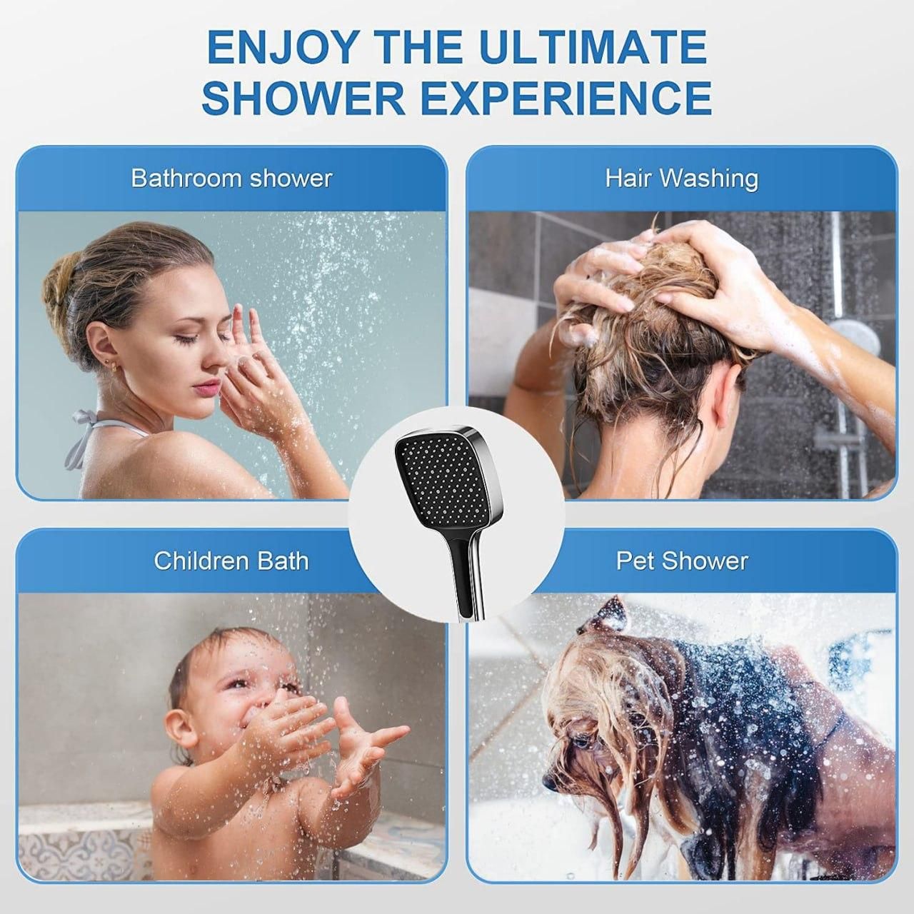 7 Modes Large Shower Head cs2856-ri