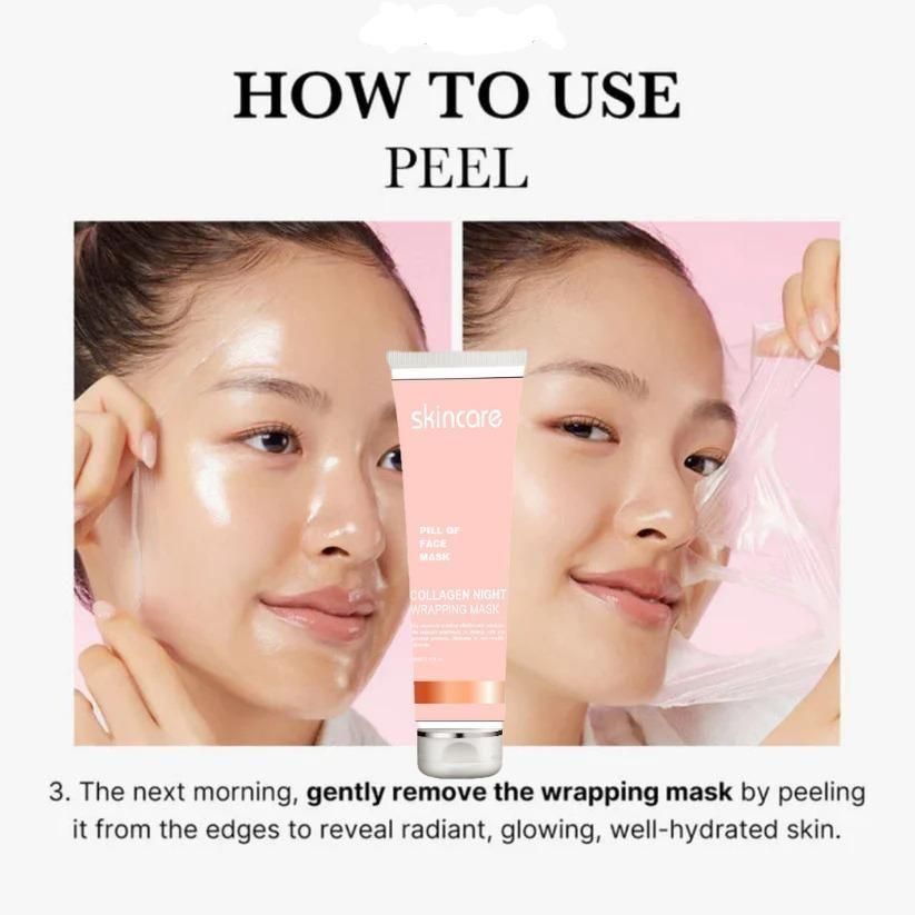 Collagen Night Wrapping Peel Off Mask Pack of 1 cs2856-ri