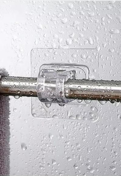 Rods Clips Hook Self Adhesive Pack of 6 cs2856-ri