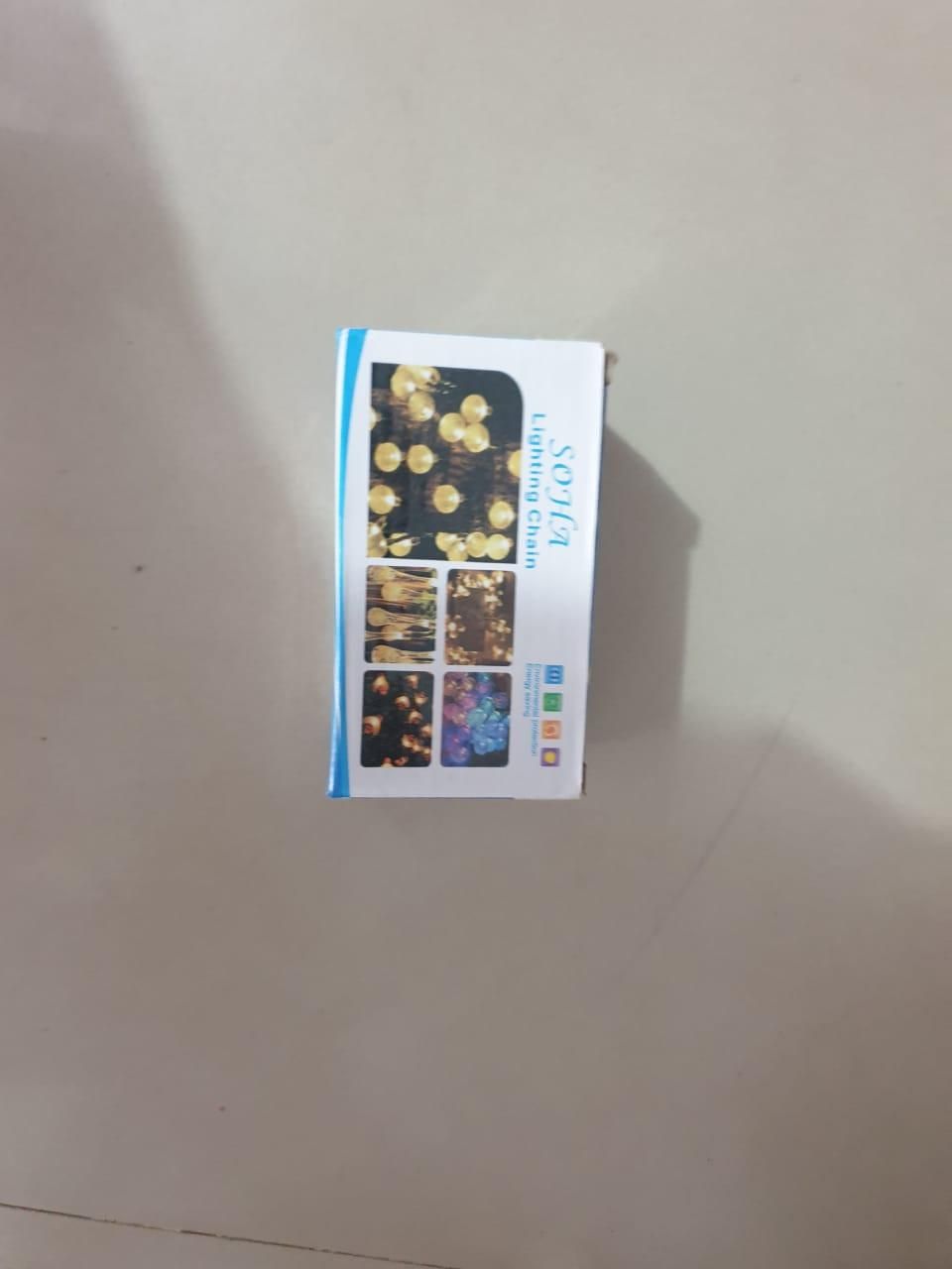 String Lights for Decoration - 14 LED Rain Drop Fairy Lights Waterproof Indoor Outdoor for Home Decoration cs2856-ri