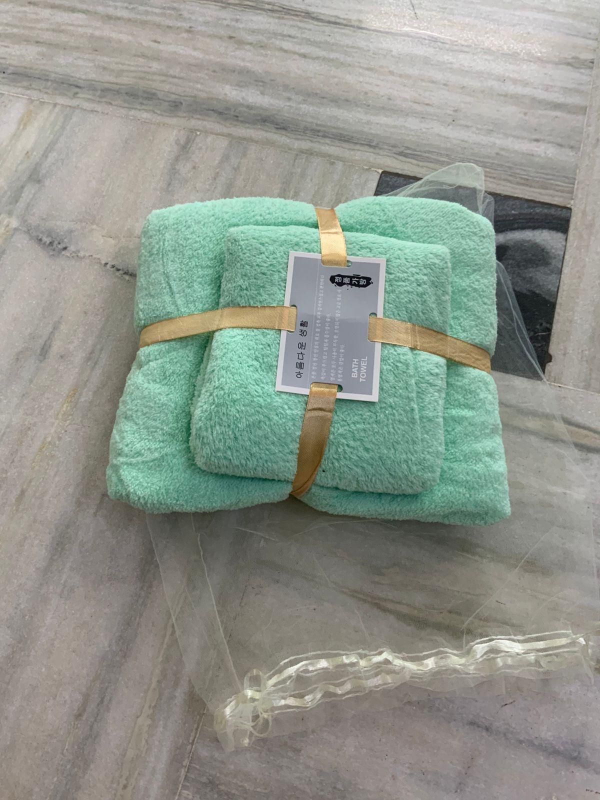 2 in1 Towel Set cs2856-ri
