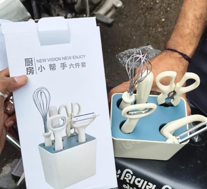 Stainless Steel Kitchen Gadget Set cs2856-ri