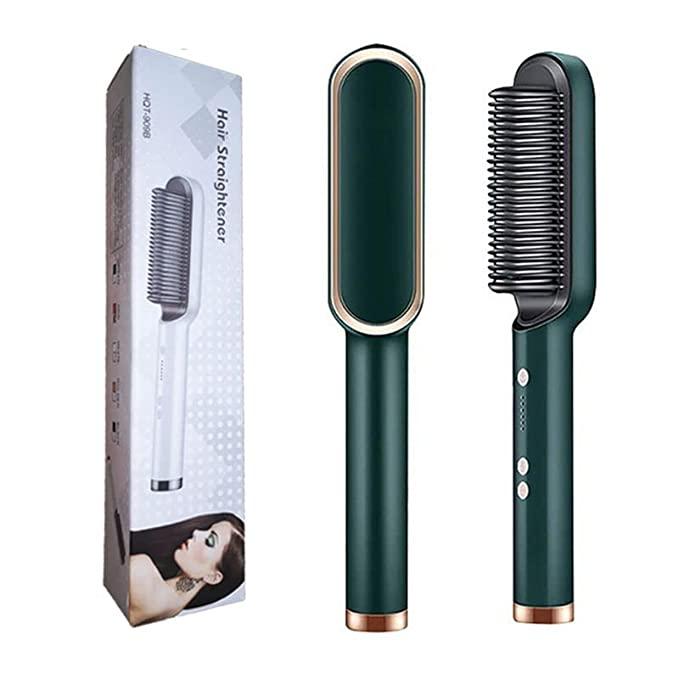 Professional Electric Hair Straightener Comb Brush cs2856-ri