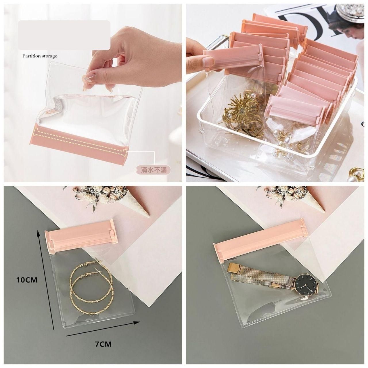 Anti Tarnish Jewellery Bags Pack of 4 cs2856-ri