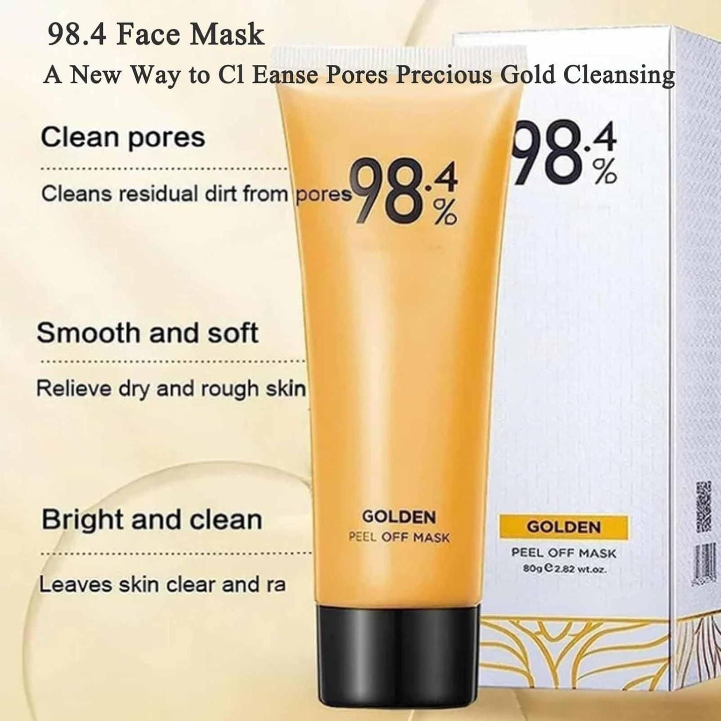 Gold Peel off Mask (Pack of 2) cs2856-ri