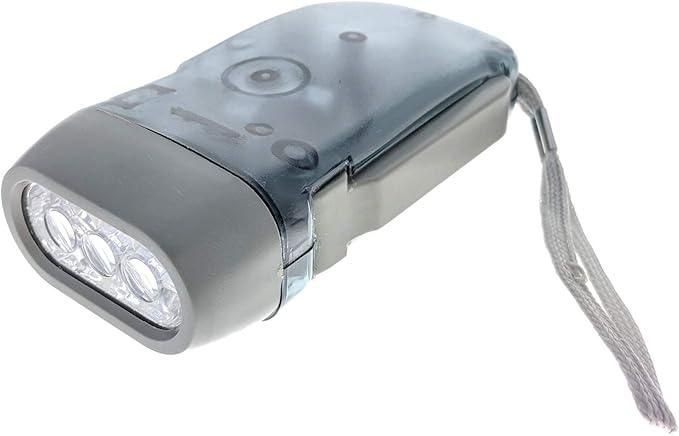 LED Hand Crank Torch - SAMRIDHI SMART STORESAMRIDHI SMART STORE