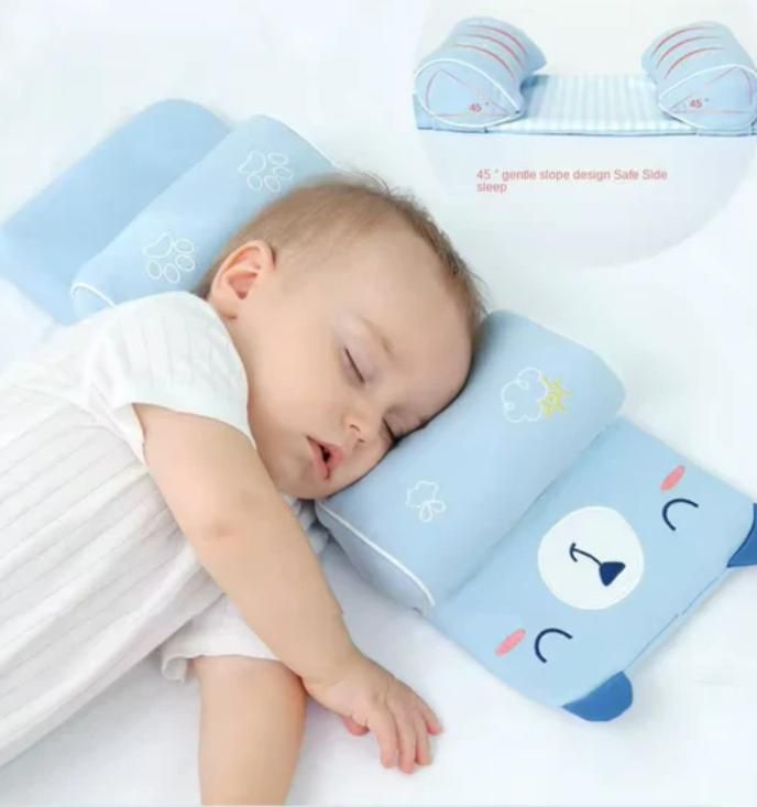 Baby Shaping Head Support Pillow - Assorted Colour cs2856-ri