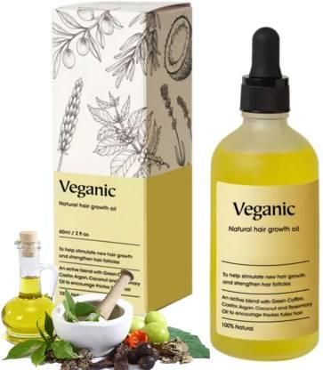 Vegan Natural Hair Growth Oil (Pack of 2) cs2856-ri