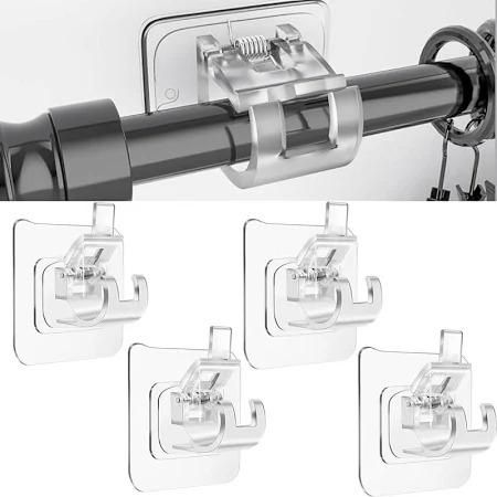 Rods Clips Hook Self Adhesive Pack of 6 cs2856-ri