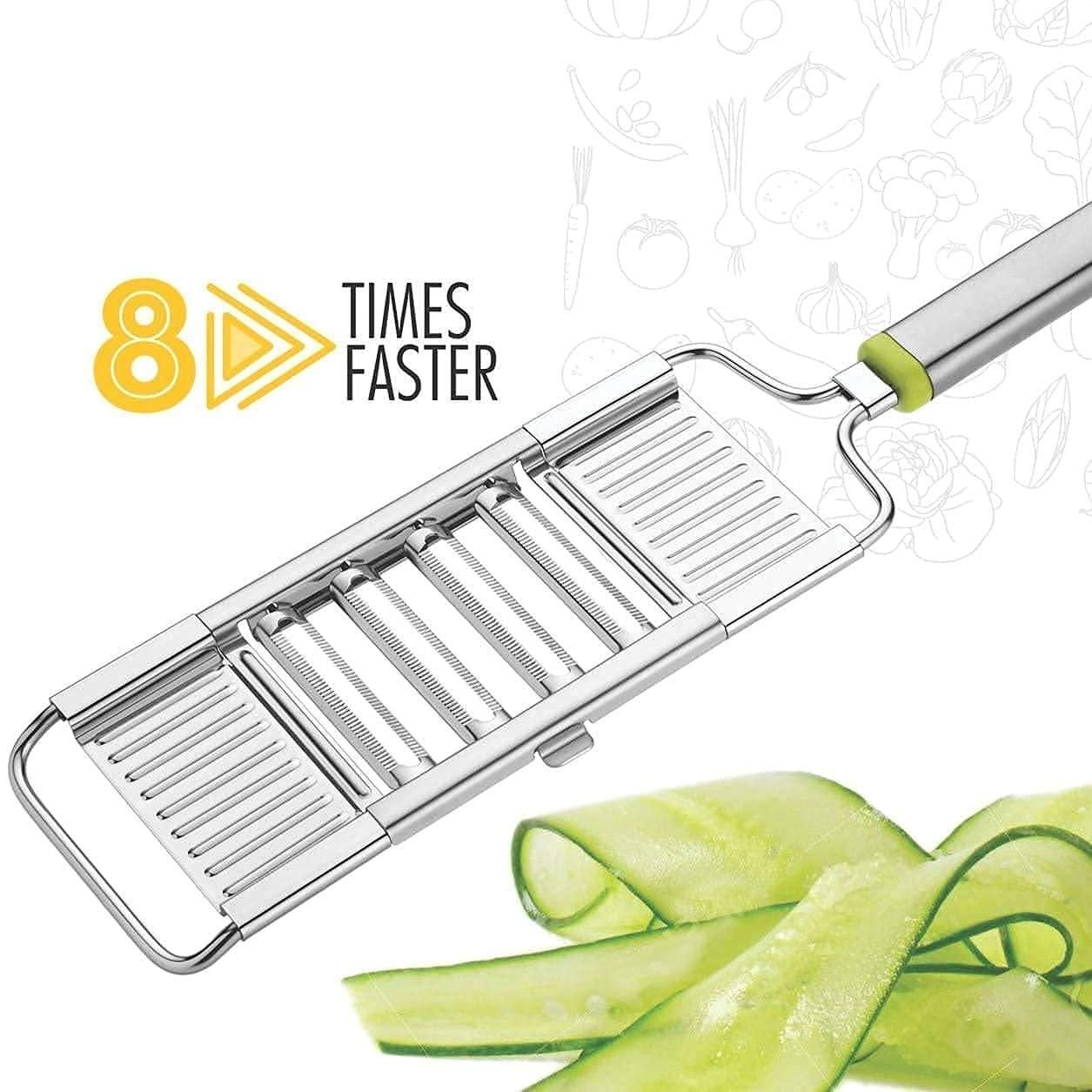 6 in 1 Stainless Steel Manual Vegetable Cutter cs2856-ri