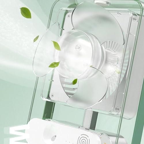 Rechargeable Battery Operated Mini USB Fan With Mist Water Spray cs2856-ri