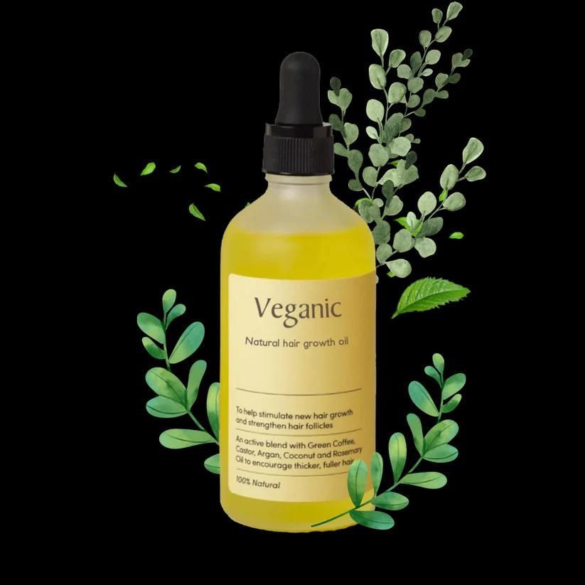 Vegan Natural Hair Growth Oil (Pack of 2) cs2856-ri