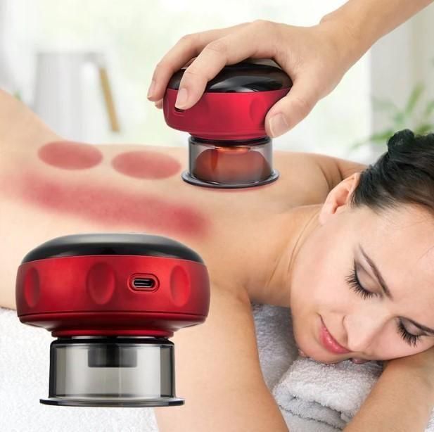 Electric Cupping Therapy Machine with 12 Level Temperature and Suction Cupping Therapy Machine cs2856-ri