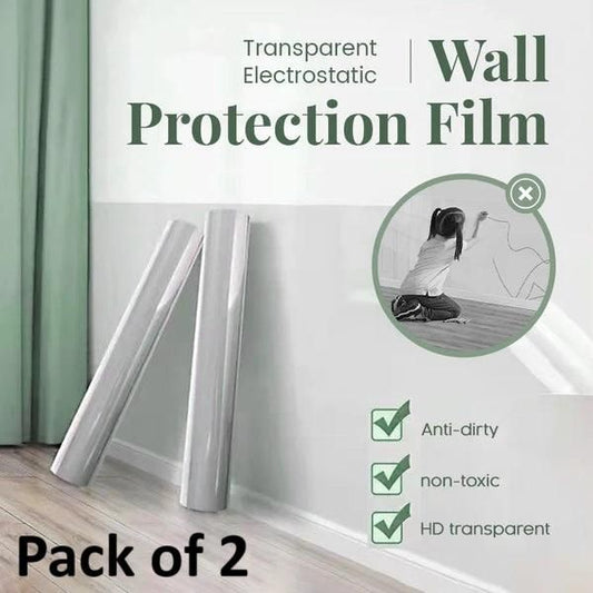 Self- Adhesive Transparent Electrostatic Wall Protection Film Buy 1 Get 1 Free cs2856-ri
