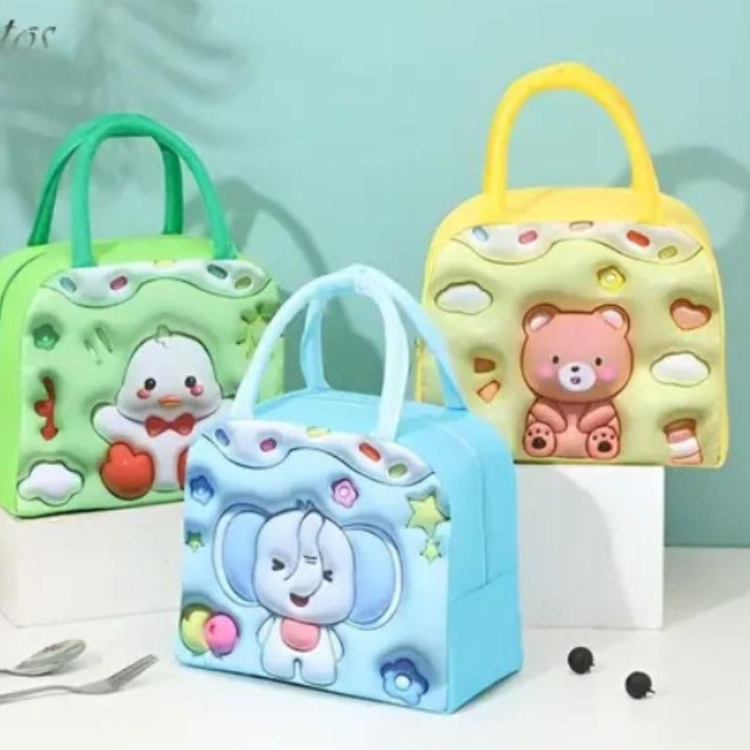 3D Cartoon Lunch Bag For Kids cs2856-ri