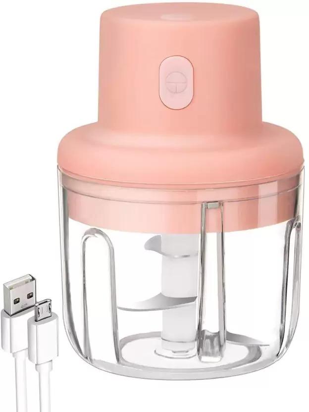 KolorFish Electric Mini Garlic Chopper 250ml Electric Vegetable Chopper cs2856-ri