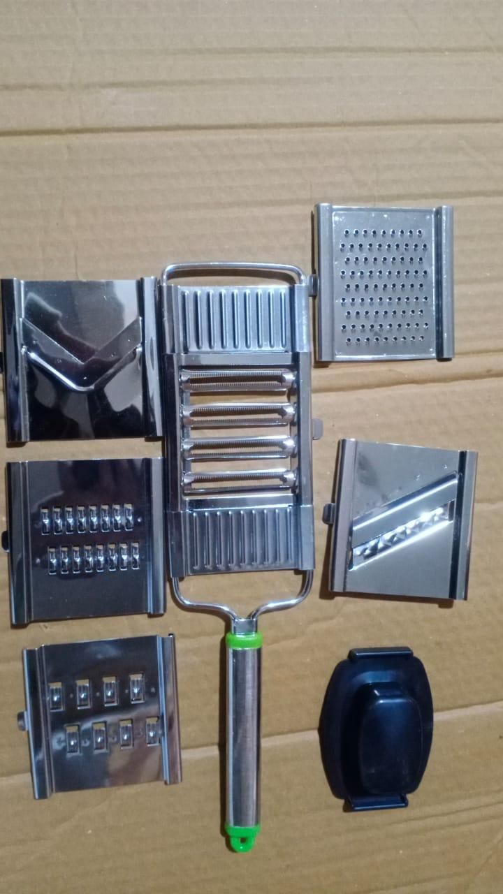 6 in 1 Stainless Steel Manual Vegetable Cutter cs2856-ri