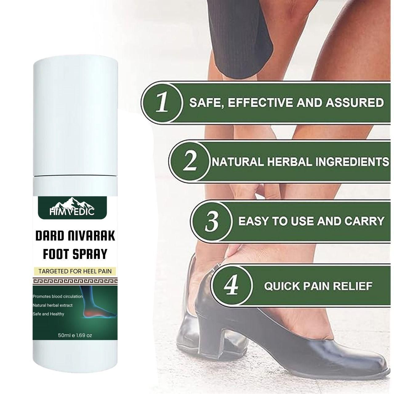 Pain Reliving Foot Sprey 30ML (Pack of 2) cs2856-ri